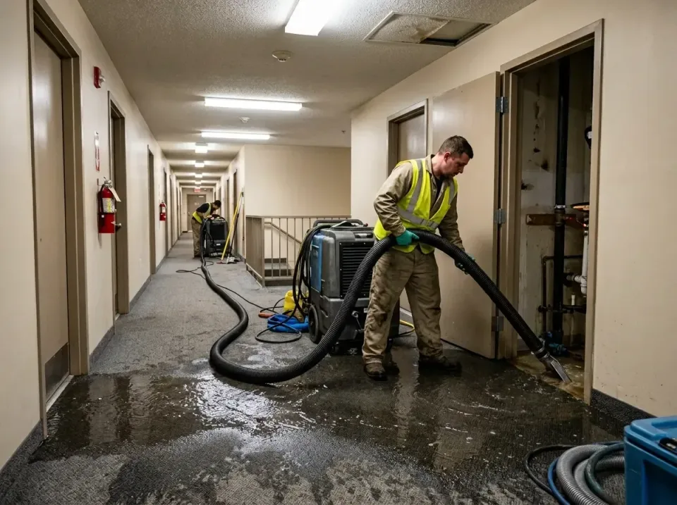 multi-unit-apartment-hallway-f-005 — frequently asked questions, Emergency Burst Pipe Water Extraction & Removal in Sumrall,…